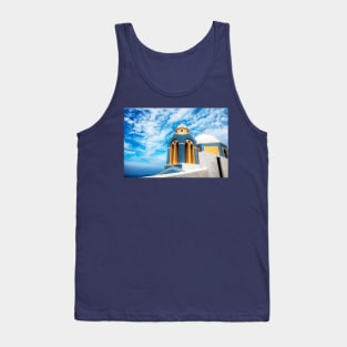 Santorini Greek Orthodox Church Tank Top